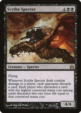 Scythe Specter [Commander 2011] | Mindsight Gaming