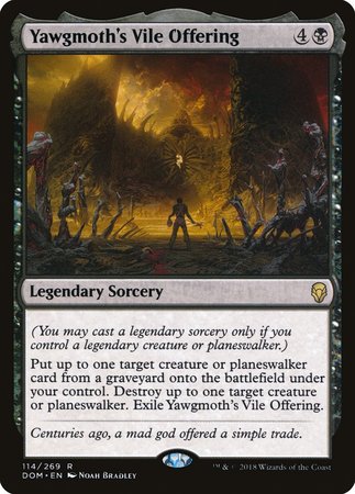 Yawgmoth's Vile Offering [Dominaria] | Mindsight Gaming