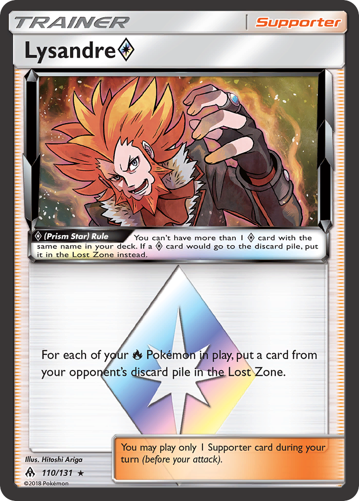 Lysandre (110/131) (Prism Star) [Sun & Moon: Forbidden Light] | Mindsight Gaming