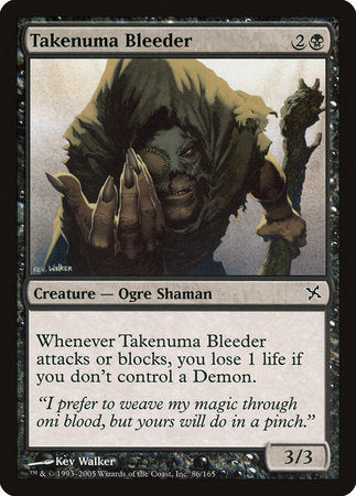 Takenuma Bleeder [Betrayers of Kamigawa] | Mindsight Gaming