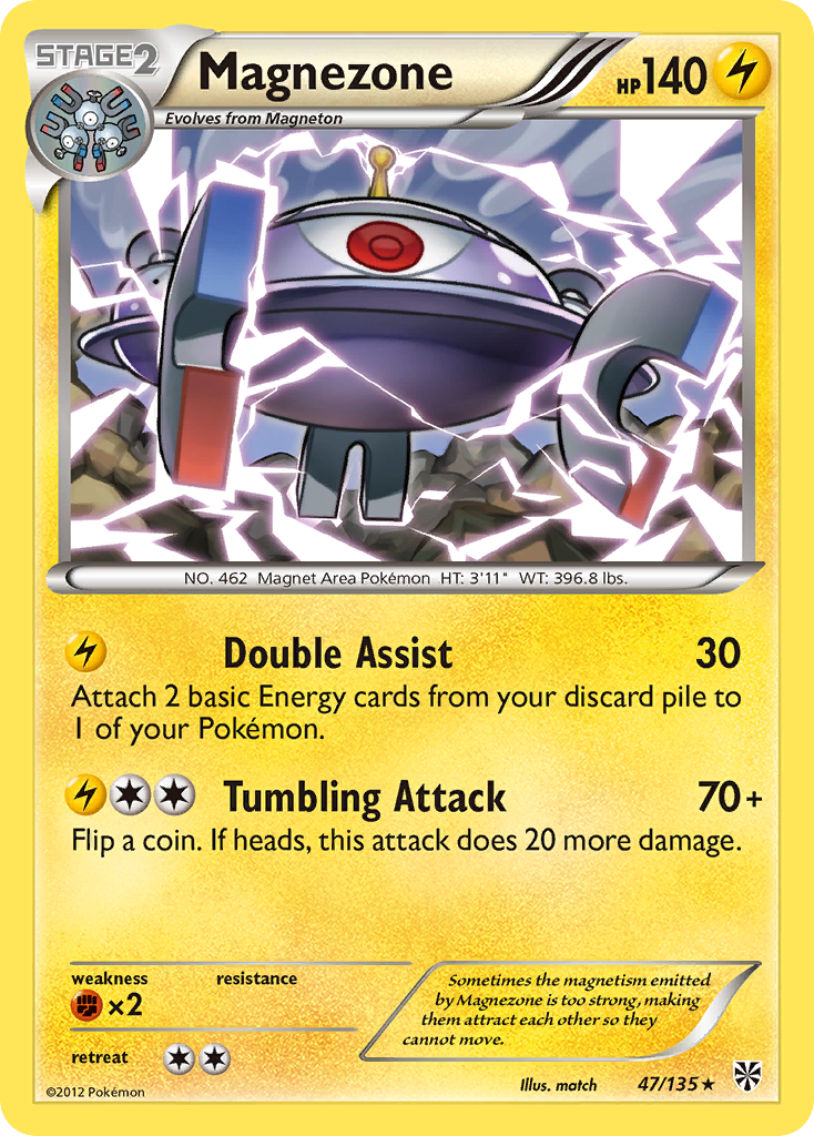 Magnezone (47/135) [Black & White: Plasma Storm] | Mindsight Gaming