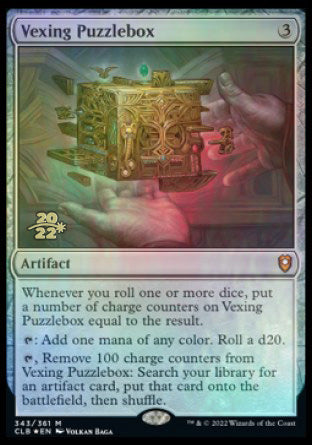 Vexing Puzzlebox [Commander Legends: Battle for Baldur's Gate Prerelease Promos] | Mindsight Gaming