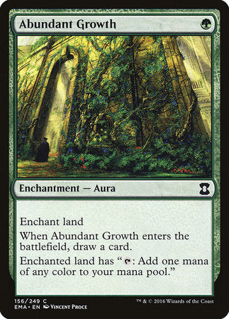 Abundant Growth [Eternal Masters] | Mindsight Gaming