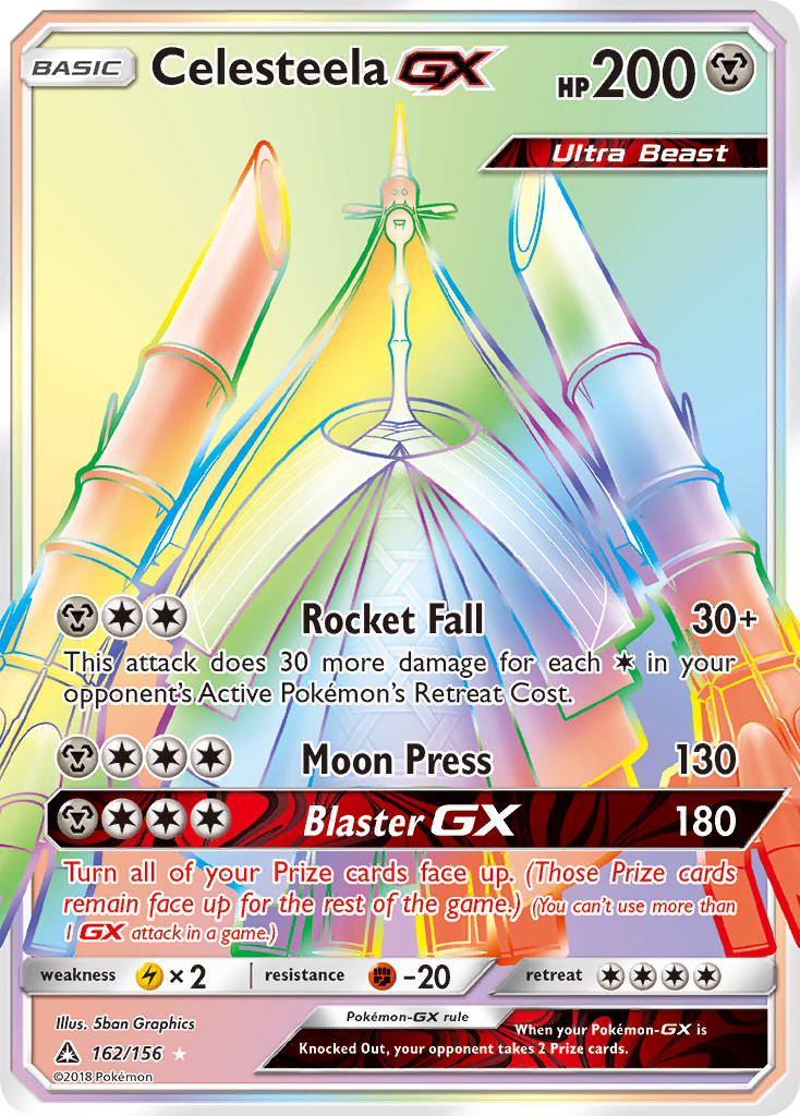 Celesteela GX (162/156) [Sun & Moon: Ultra Prism] | Mindsight Gaming