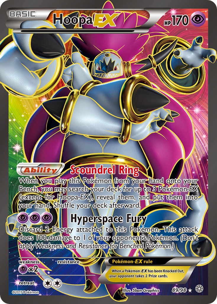 Hoopa EX (89/98) [XY: Ancient Origins] | Mindsight Gaming