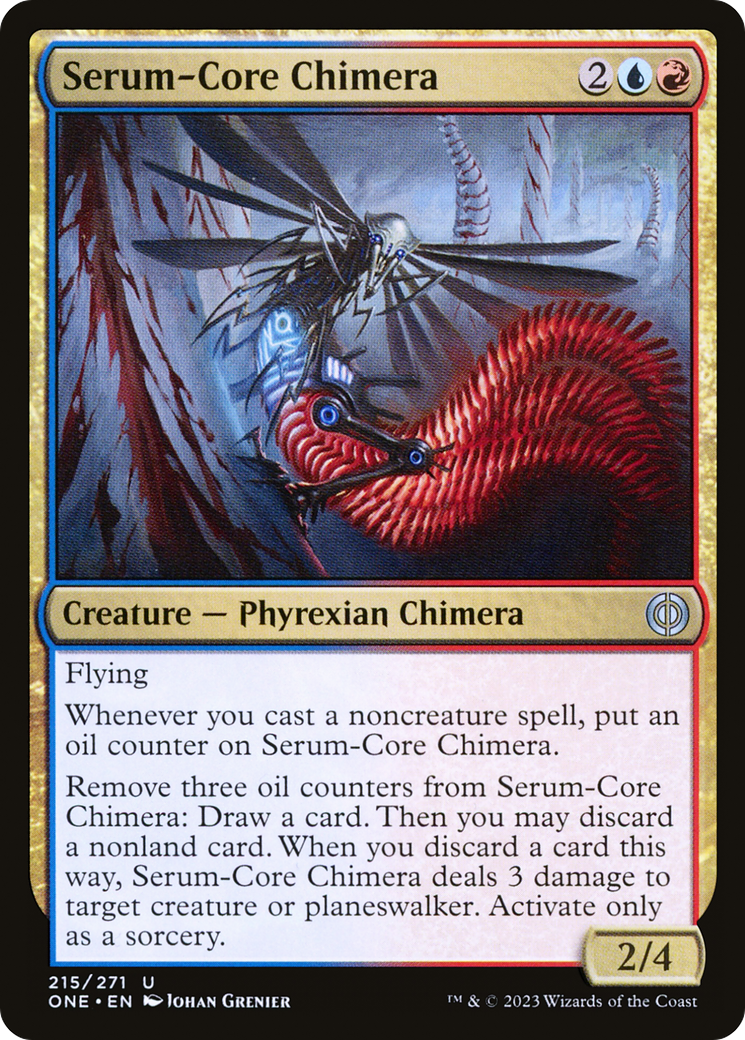 Serum-Core Chimera [Phyrexia: All Will Be One] | Mindsight Gaming