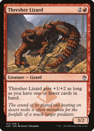 Thresher Lizard [Masters 25] | Mindsight Gaming