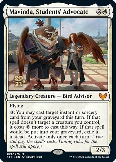 Mavinda, Students' Advocate [Strixhaven: School of Mages Prerelease Promos] | Mindsight Gaming