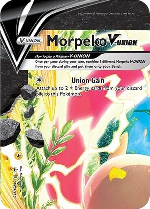 Morpeko V-UNION (SWSH215) [Sword & Shield: Black Star Promos] | Mindsight Gaming