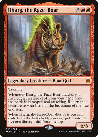 Ilharg, the Raze-Boar [War of the Spark] | Mindsight Gaming