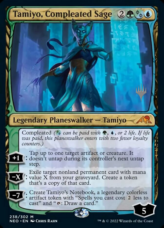 Tamiyo, Compleated Sage (Promo Pack) [Kamigawa: Neon Dynasty Promos] | Mindsight Gaming