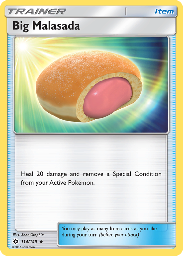 Big Malasada (114/149) [Sun & Moon: Base Set] | Mindsight Gaming