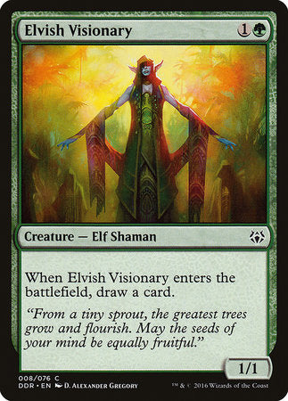 Elvish Visionary [Duel Decks: Nissa vs. Ob Nixilis] | Mindsight Gaming