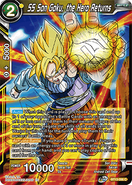 SS Son Goku, the Hero Returns (Common) [BT13-096] | Mindsight Gaming