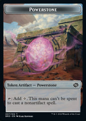 Powerstone // Laserbeak Double-Sided Token [The Brothers' War Tokens] | Mindsight Gaming