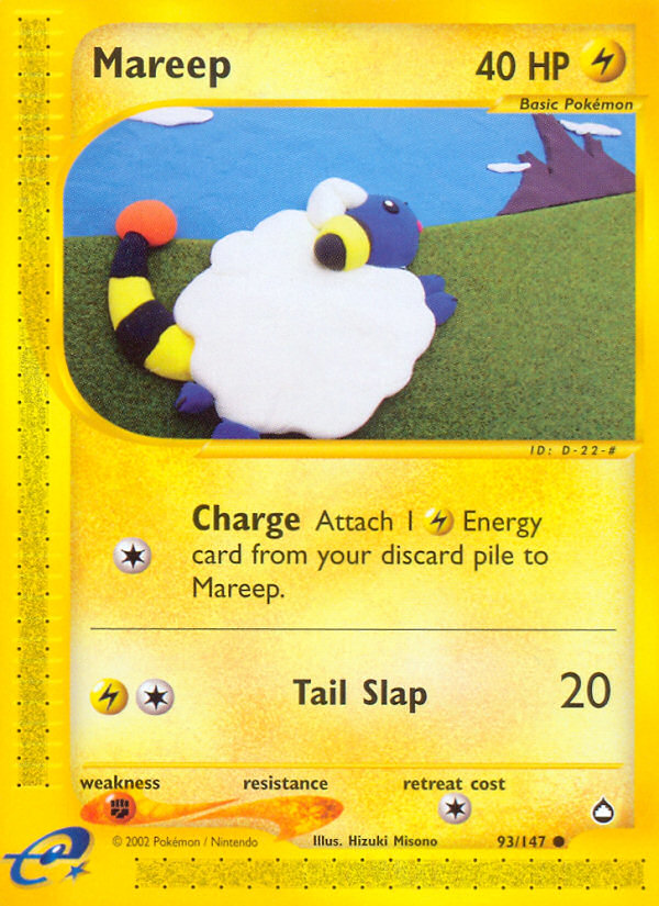 Mareep (93/147) [Aquapolis] | Mindsight Gaming