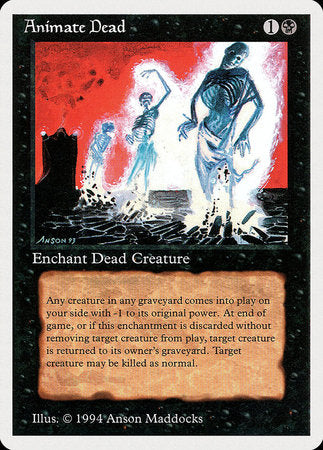 Animate Dead [Summer Magic / Edgar] | Mindsight Gaming