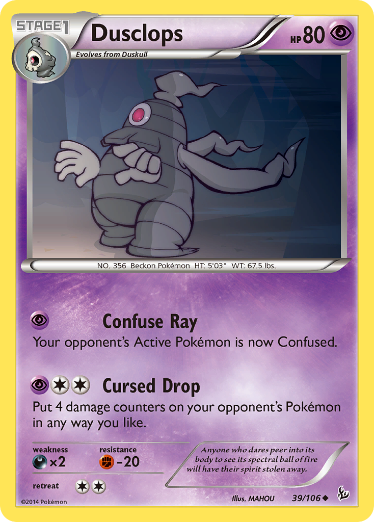 Dusclops (39/106) [XY: Flashfire] | Mindsight Gaming