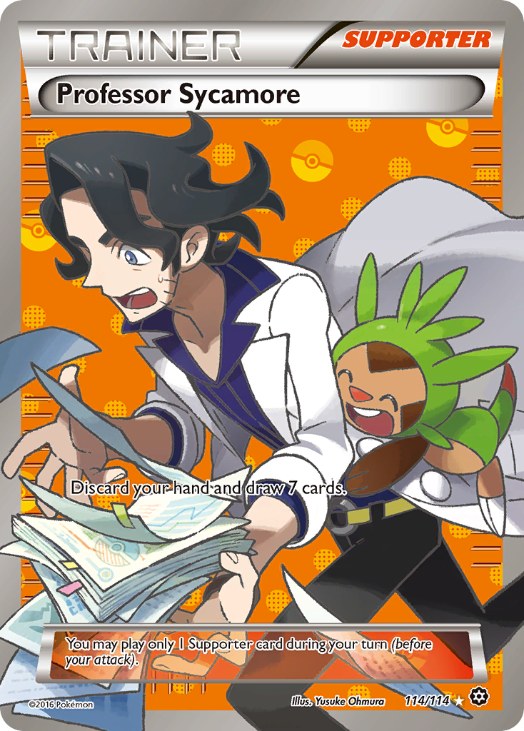 Professor Sycamore (114/114) [XY: Steam Siege] | Mindsight Gaming