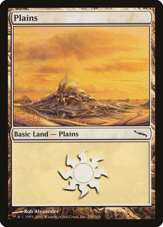 Plains (288) [Mirrodin] | Mindsight Gaming