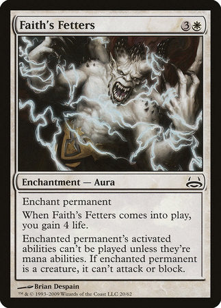 Faith's Fetters [Duel Decks: Divine vs. Demonic] | Mindsight Gaming