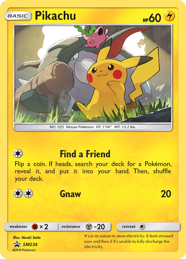 Pikachu (SM234) [Sun & Moon: Black Star Promos] | Mindsight Gaming