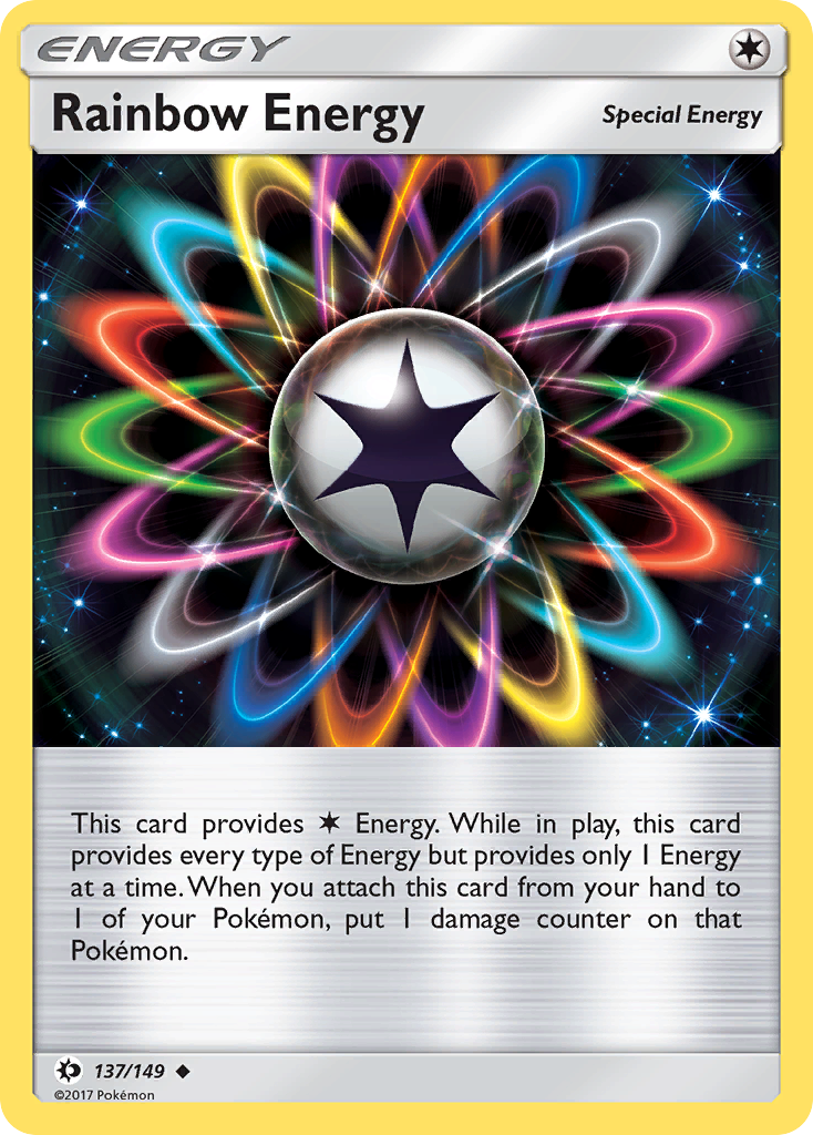 Rainbow Energy (137/149) [Sun & Moon: Base Set] | Mindsight Gaming