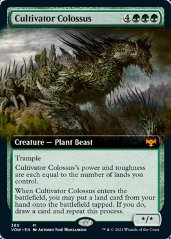 Cultivator Colossus (Extended) [Innistrad: Crimson Vow] | Mindsight Gaming