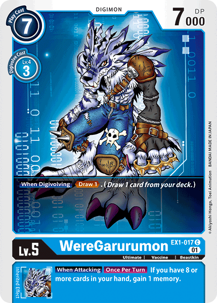 WereGarurumon [EX1-017] [Classic Collection] | Mindsight Gaming