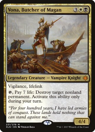 Vona, Butcher of Magan [Ixalan] | Mindsight Gaming