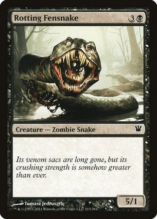 Rotting Fensnake [Innistrad] | Mindsight Gaming