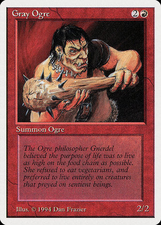 Gray Ogre [Summer Magic / Edgar] | Mindsight Gaming