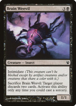 Brain Weevil [Duel Decks: Izzet vs. Golgari] | Mindsight Gaming