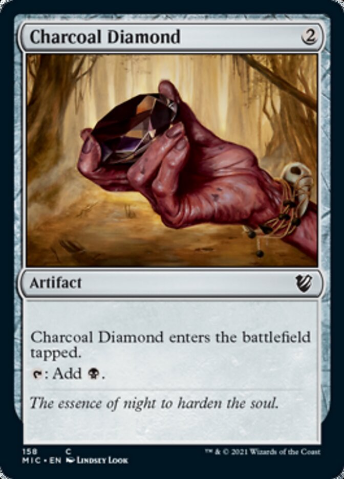 Charcoal Diamond [Innistrad: Midnight Hunt Commander] | Mindsight Gaming