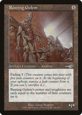 Rusting Golem [Nemesis] | Mindsight Gaming