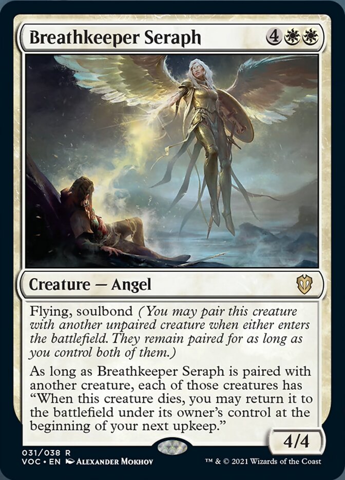 Breathkeeper Seraph [Innistrad: Crimson Vow Commander] | Mindsight Gaming