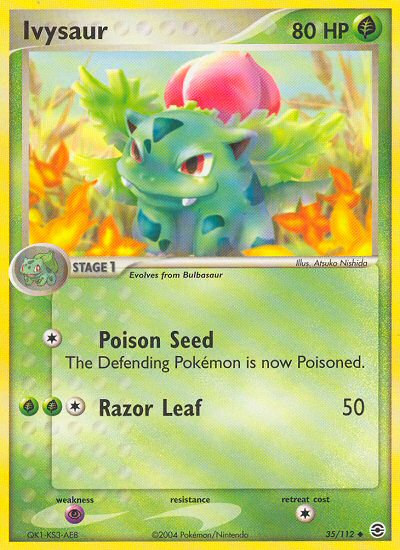 Ivysaur (35/112) [EX: FireRed & LeafGreen] | Mindsight Gaming