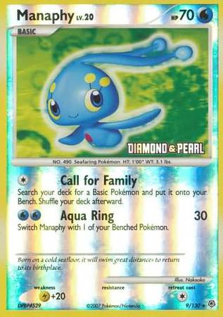 Manaphy (9/130) [Burger King Promos: 2008 Collection] | Mindsight Gaming