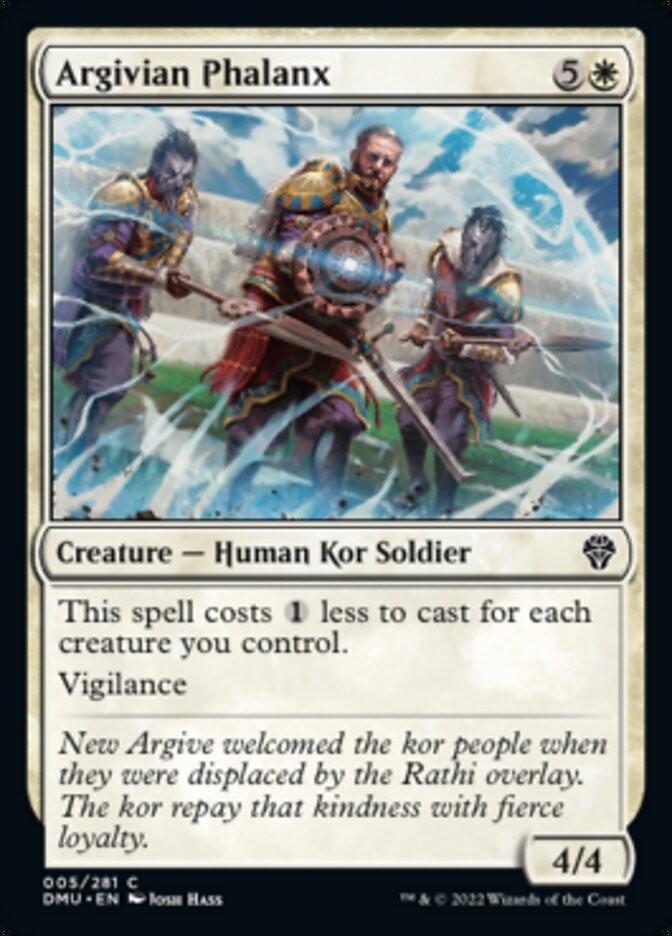 Argivian Phalanx [Dominaria United] | Mindsight Gaming