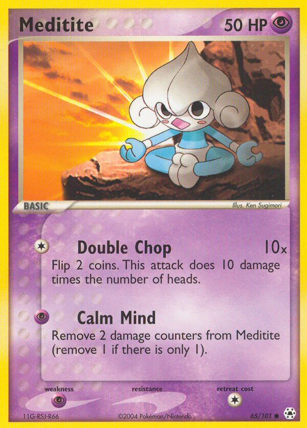 Meditite (65/101) [EX: Battle Stadium] | Mindsight Gaming