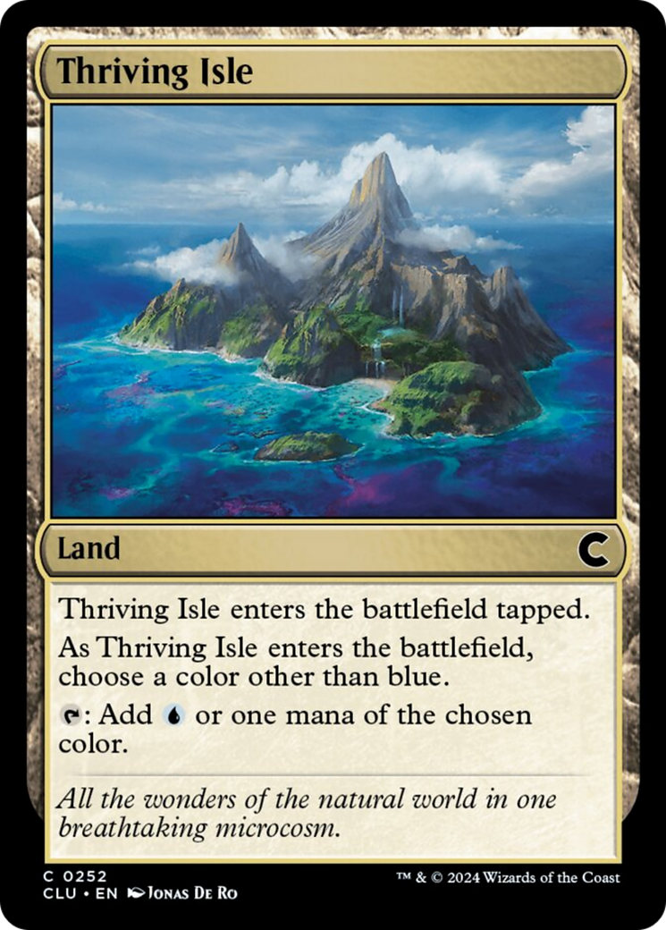 Thriving Isle [Ravnica: Clue Edition] | Mindsight Gaming