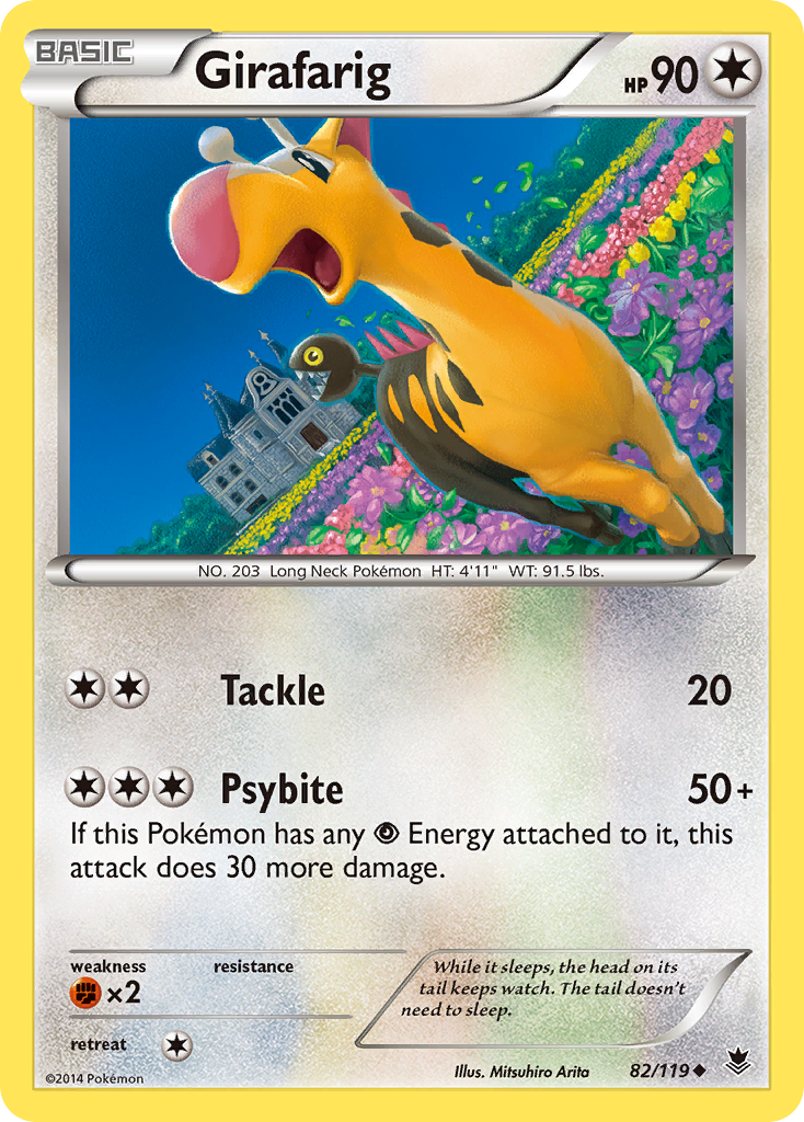 Girafarig (82/119) [XY: Phantom Forces] | Mindsight Gaming