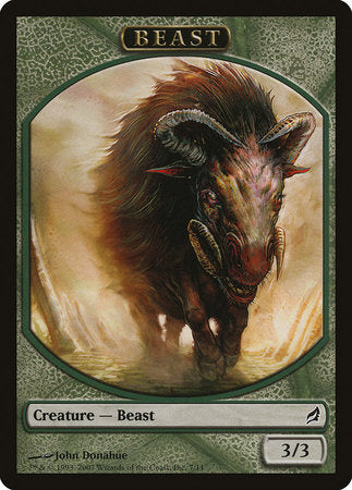 Beast Token [Lorwyn Tokens] | Mindsight Gaming