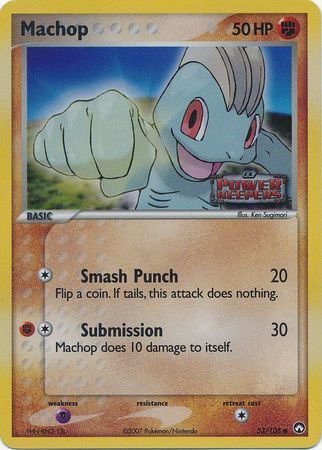 Machop (53/108) (Stamped) [EX: Power Keepers] | Mindsight Gaming