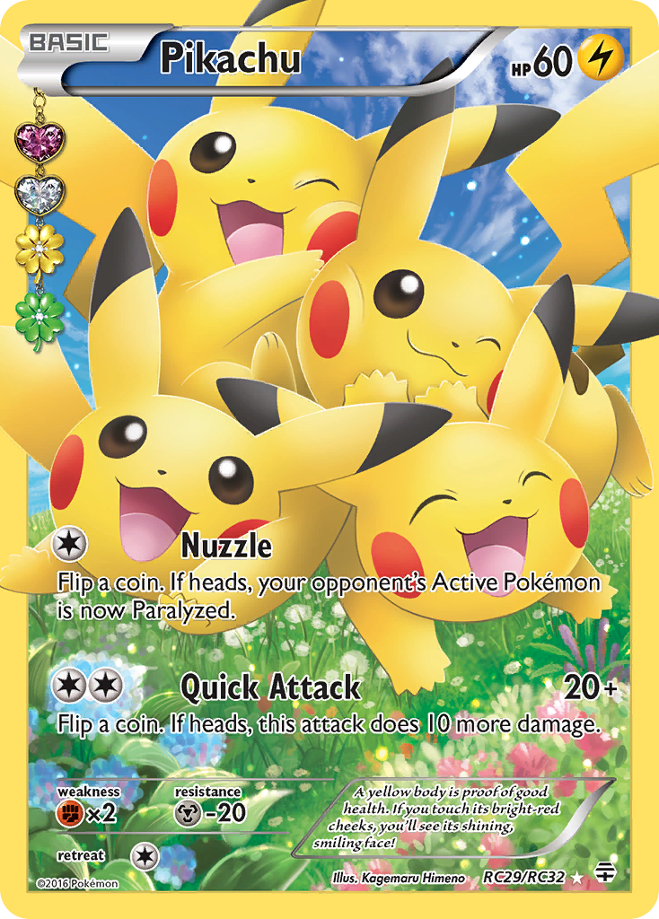 Pikachu (RC29/RC32) [XY: Generations] | Mindsight Gaming