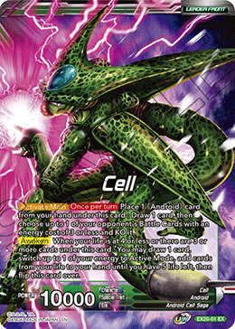 Cell // Cell, Return of the Ultimate Lifeform (EX20-01) [Ultimate Deck 2022] | Mindsight Gaming