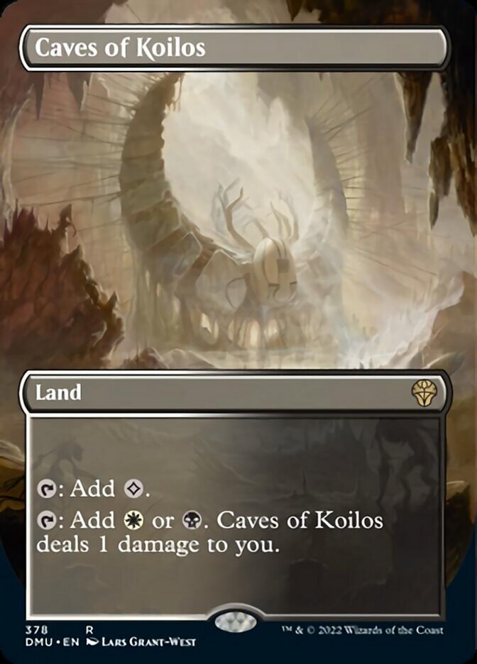 Caves of Koilos (Borderless Alternate Art) [Dominaria United] | Mindsight Gaming