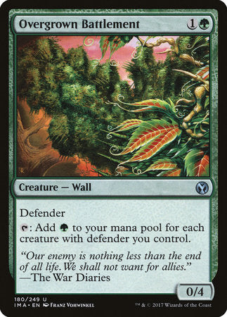 Overgrown Battlement [Iconic Masters] | Mindsight Gaming