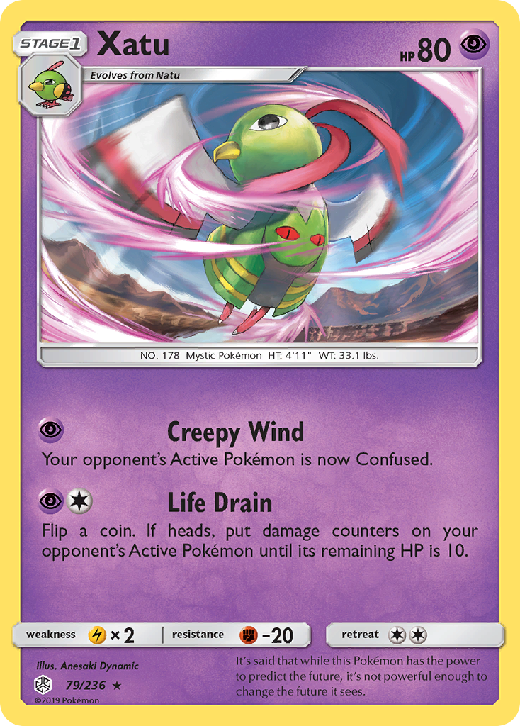 Xatu (79/236) [Sun & Moon: Cosmic Eclipse] | Mindsight Gaming