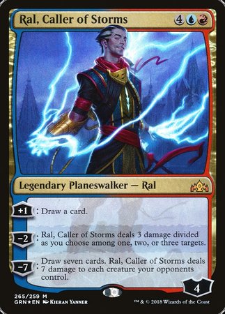 Ral, Caller of Storms [Guilds of Ravnica] | Mindsight Gaming